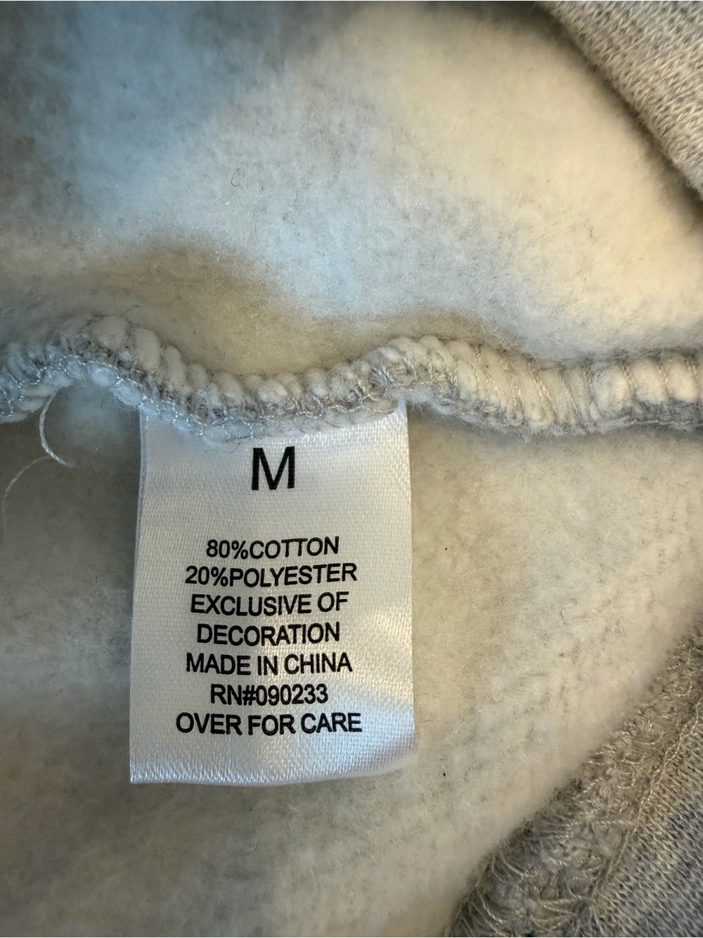 PacSun Budweiser Grey Quarter-Zip Sweater with Navy Collar - Picture 5 of 9